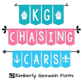 KG Chasing Cars Font: Personal Use