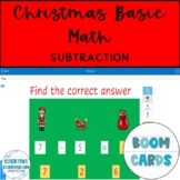 KG Christmas Basic Math Subtraction Problems To 25 Digital