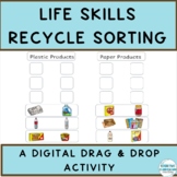 KG Digital Drag & Drop Activity Recycle Sorting