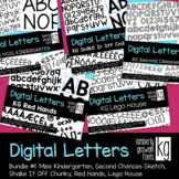 KG Digital Letters Bundle #1 for Google Drive