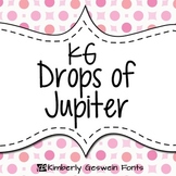 KG Drops of Jupiter Font: Personal Use