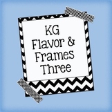 KG Flavor And Frames Three Font: Personal Use