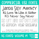 KG Fonts Bundle: Volume 19 * Commercial Use * Creative Stu