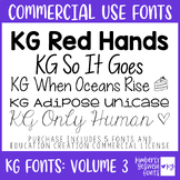 KG Fonts Bundle: Volume 3 * Commercial Use * Creative Scho