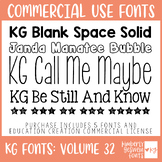 KG Fonts Bundle: Volume 32 * Commercial Use * Educational 