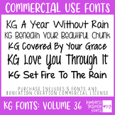 KG Fonts Bundle: Volume 36 * Commercial Use * Handwritten Fonts
