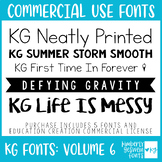 KG Fonts Bundle: Volume 6 * Commercial Use * Innovative Pr