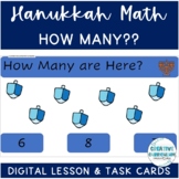 KG Hanukkah Basic Math Counting & Identifying Numbers Of I
