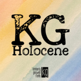 KG Holocene: Personal Use Font