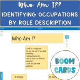 KG Identifying Occupations By Role Description Boom Cards