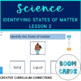 KG Identifying States Of Matter Solid Liquid Gas Boom Cards 2
