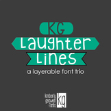 KG Laughter Lines Font: Personal Use