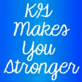 KG Makes You Stronger Font: Personal Use
