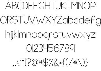 KG Blank Space - Kimberly Geswein Fonts