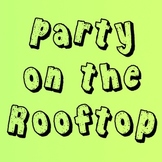 KG Party on the Rooftop Font: Personal Use