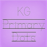 KG Primary Dots Lined Font: Personal Use