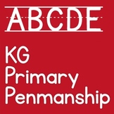 KG Primary Penmanship Lined Font: Personal Use