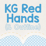 KG Red Hands Font: Personal Use