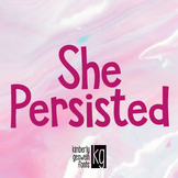 KG She Persisted Font: Personal Use