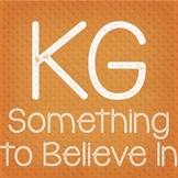 KG Something to Believe In Font: Personal Use