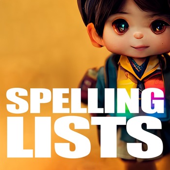 Preview of KG Spelling Lists - ALL YEAR