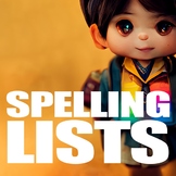 KG Spelling Lists - ALL YEAR