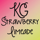 KG Strawberry Limeade Font: Personal Use