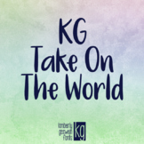 KG Take On The World: Personal Use Font