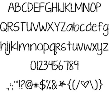 KG Blank Space Sketch Font - Free Fonts Download - Fonts2k.com