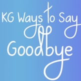 KG Ways to Say Goodbye Font: Personal Use