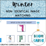 KG Winter Non Identical Image To Image Matching Boom Cards