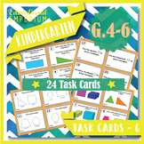 K.G.4 K.G.5 K.G.6 Task Cards ⭐ Analyze, Compare, Create & 