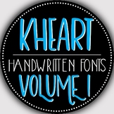 KHeart Fonts Volume 1
