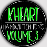 KHeart Fonts Volume 3