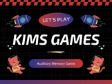 KIMs Game Auditory Observation for Scouts and Girl Guides