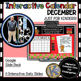 KINDERGARTEN Daily Slides for Digital Calendar + Morning M