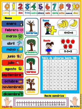 kindergarten homework spanish