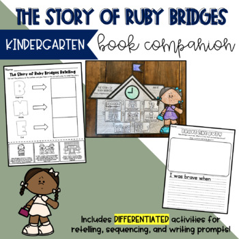 Preview of KINDERGARTEN The Story of Ruby Bridges Book Companion Black History Month