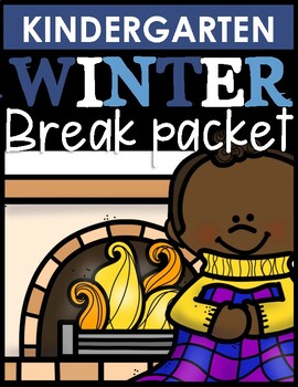 Preview of KINDERGARTEN| WINTER BREAK PACKET