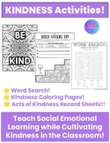KINDNESS Activities! Celebrate Acts of Kindness and Coloring Fun!