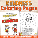 KINDNESS COLORING PAGES Build Character Activity - Mindful