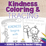 KINDNESS COLORING PAGES Alphabet Tracing Letter Formation 