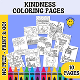 KINDNESS COLORING PAGES - on Kindness, Empathy, Compassion