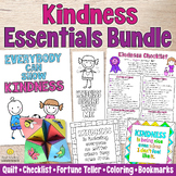 KINDNESS BOOKMARKS to Color, Fortune Teller Game, Good Beh