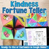 KINDNESS FORTUNE TELLER Build Character SEL Game Origami C