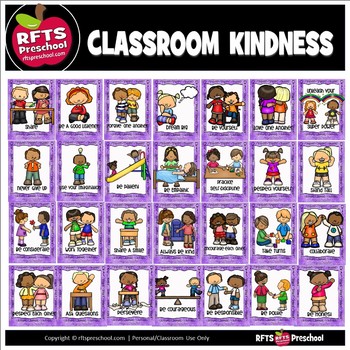 Preview of KINDNESS IN THE CLASSROOM WALL POSTERS