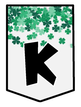 Preview of KINDNESS IS GOLDEN! St. Patrick’s Day Bulletin Board Letters, Banner