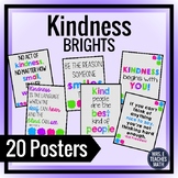 KINDNESS POSTERS - Brights Theme