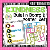 KINDNESS Poster and Action Cards Challenge EDITABLE