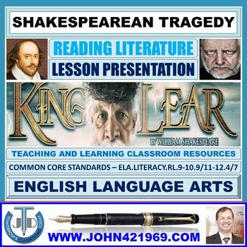 Preview of KING LEAR - SHAKESPEAREAN TRAGEDY - LESSON PRESENTATION